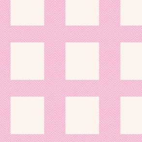chevron_pink cheater quilt frame