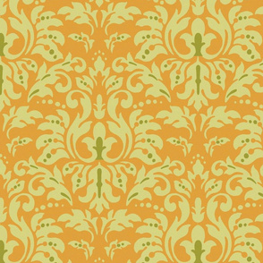 Pumpkin_Damask