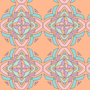 pinwheel kaleidoscope peace