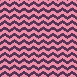 Rock Princess Chevron (Purple & Pink)