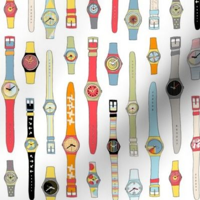 Swiss Time || 80s fashion watches