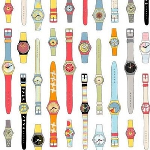 Swiss Time || 80s fashion watches
