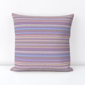 Aztec Stripe Purple