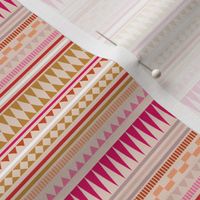 Aztec Stripe Peach