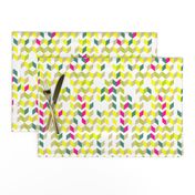 Broken Skinny Chevron in Neon