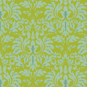 Chartreuse_Spice_Damask