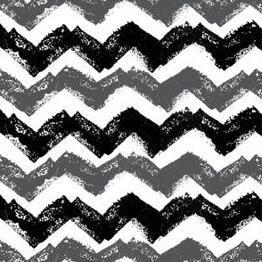 Black and White Chevron stamp Pattern