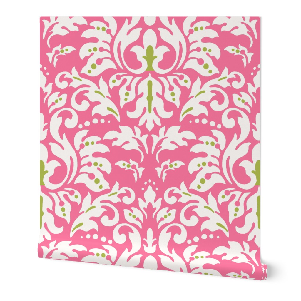 Hot_Pink_Damask