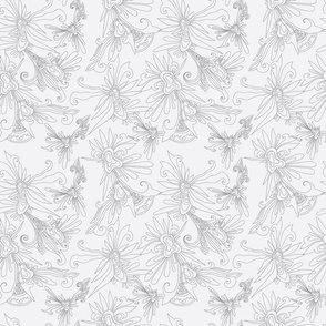 nostalgic flower pattern