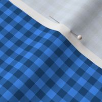 pajama blue and navy gingham, 1/4" squares 