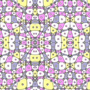 Pastel Abstract Checkers