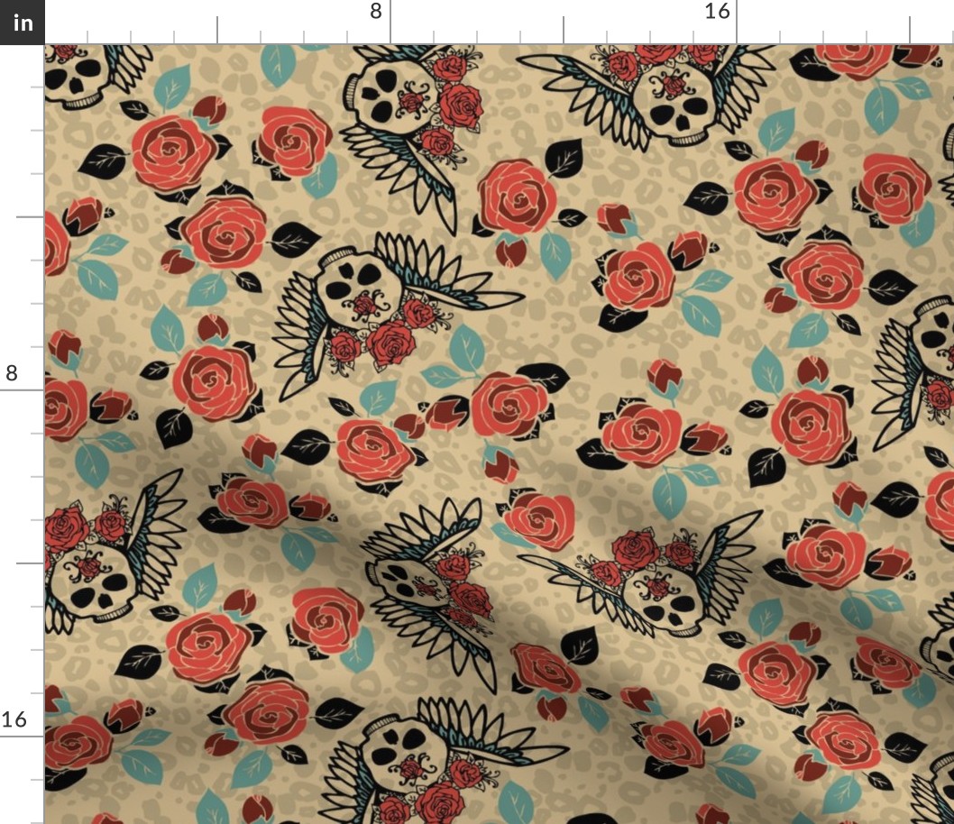 Skully Floral