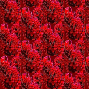 Red Splash Marble Batik
