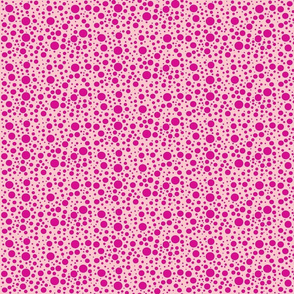 BeeHappy dots - rose & dusty pink