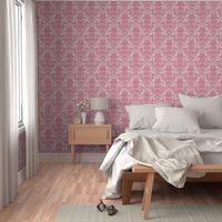 Pink Dawn ~ Pink Damask Stripe