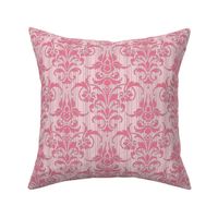 Pink Dawn ~ Pink Damask Stripe