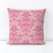 Pink Dawn Over Wuthering Heights Damask