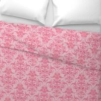 Pink Dawn Over Wuthering Heights Damask