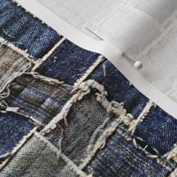 jeans patches blue