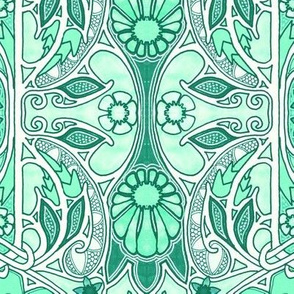 Mottled Mint Green Cheer