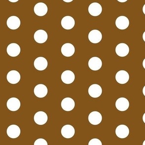 White Dots on Brown