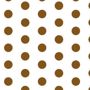 Brown Dots on White
