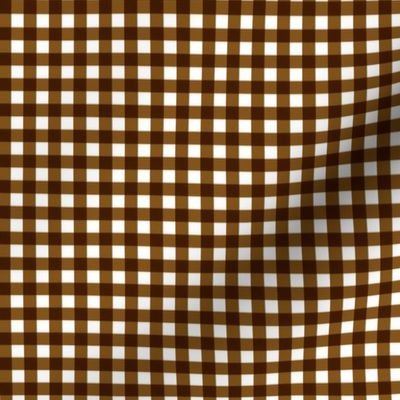 Small Brown Gingham