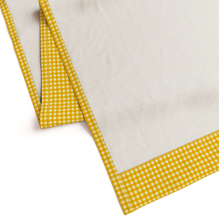 Small Yellow Gingham