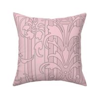 Pink Dawn ~ Pink Damask Stripe III