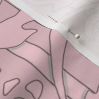 Pink Dawn ~ Pink Damask Stripe III