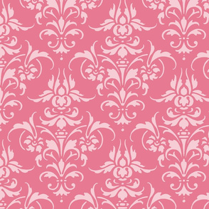 Pink Dawn ~ Pink Damask II