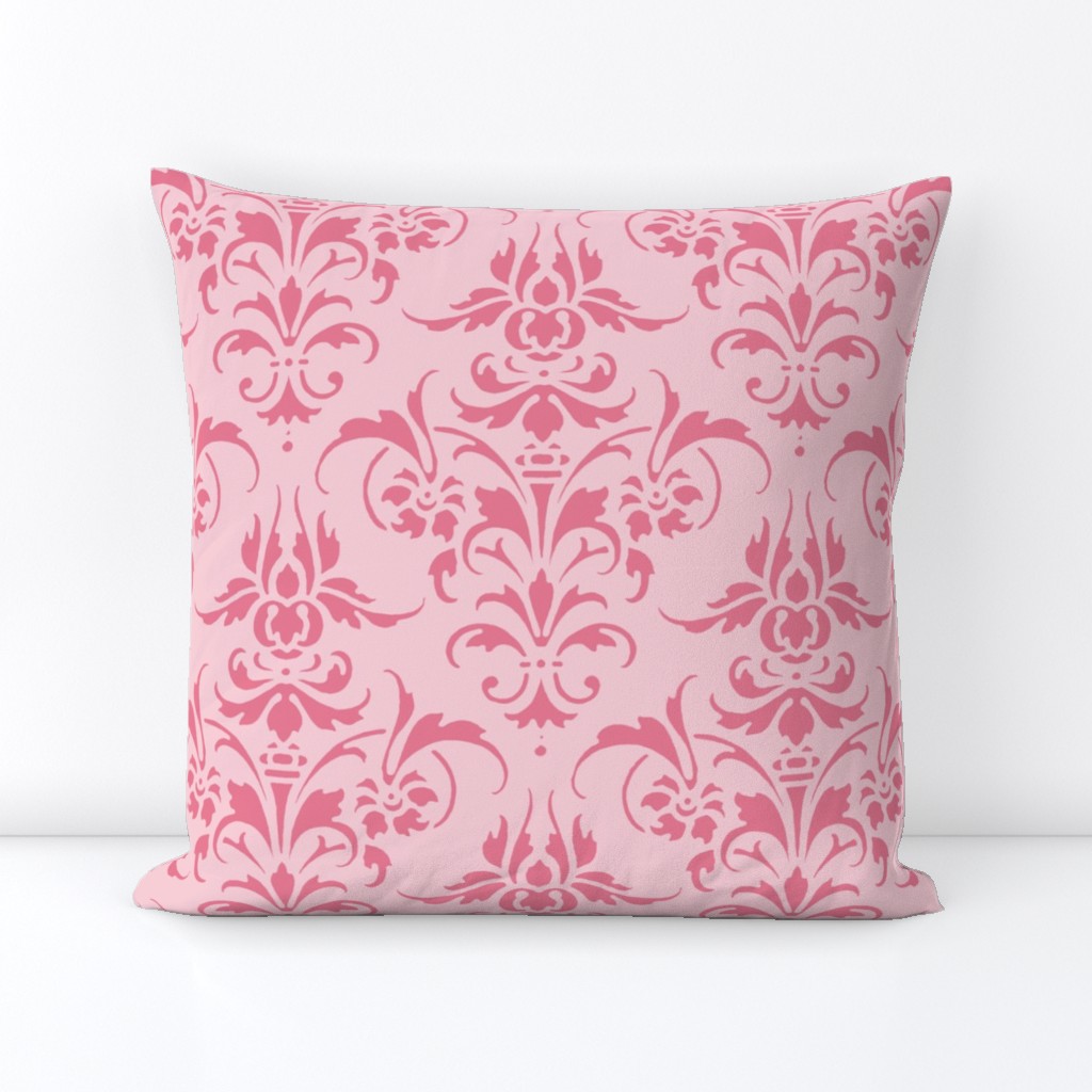 Pink Dawn ~ Pink Damask