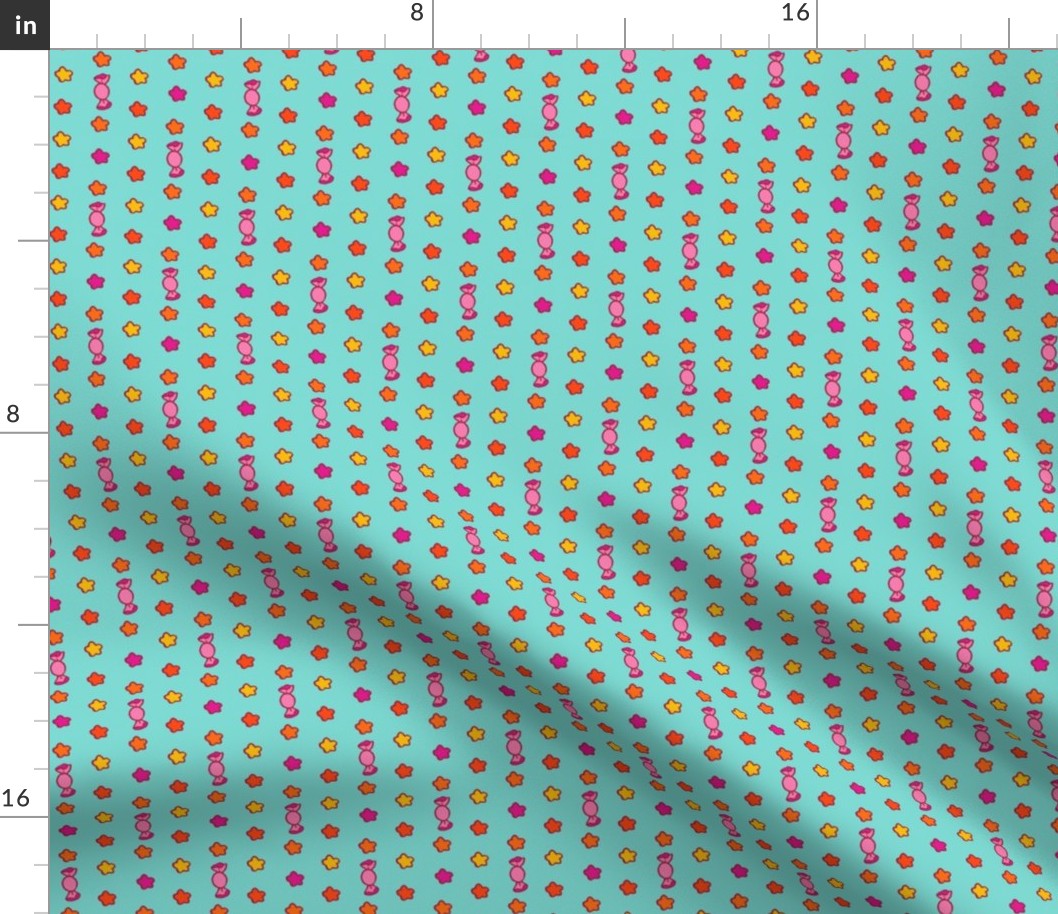 Bollywood Birthday Candy Dot (Teal)