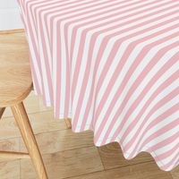 Pink & White Stripe | Half-Inch Wide Stripes