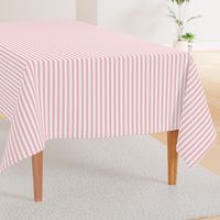 Pink & White Stripe | Half-Inch Wide Stripes