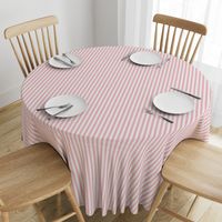 Pink & White Stripe | Half-Inch Wide Stripes