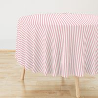 Pink & White Stripe | Half-Inch Wide Stripes