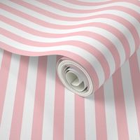 Pink & White Stripe | Half-Inch Wide Stripes