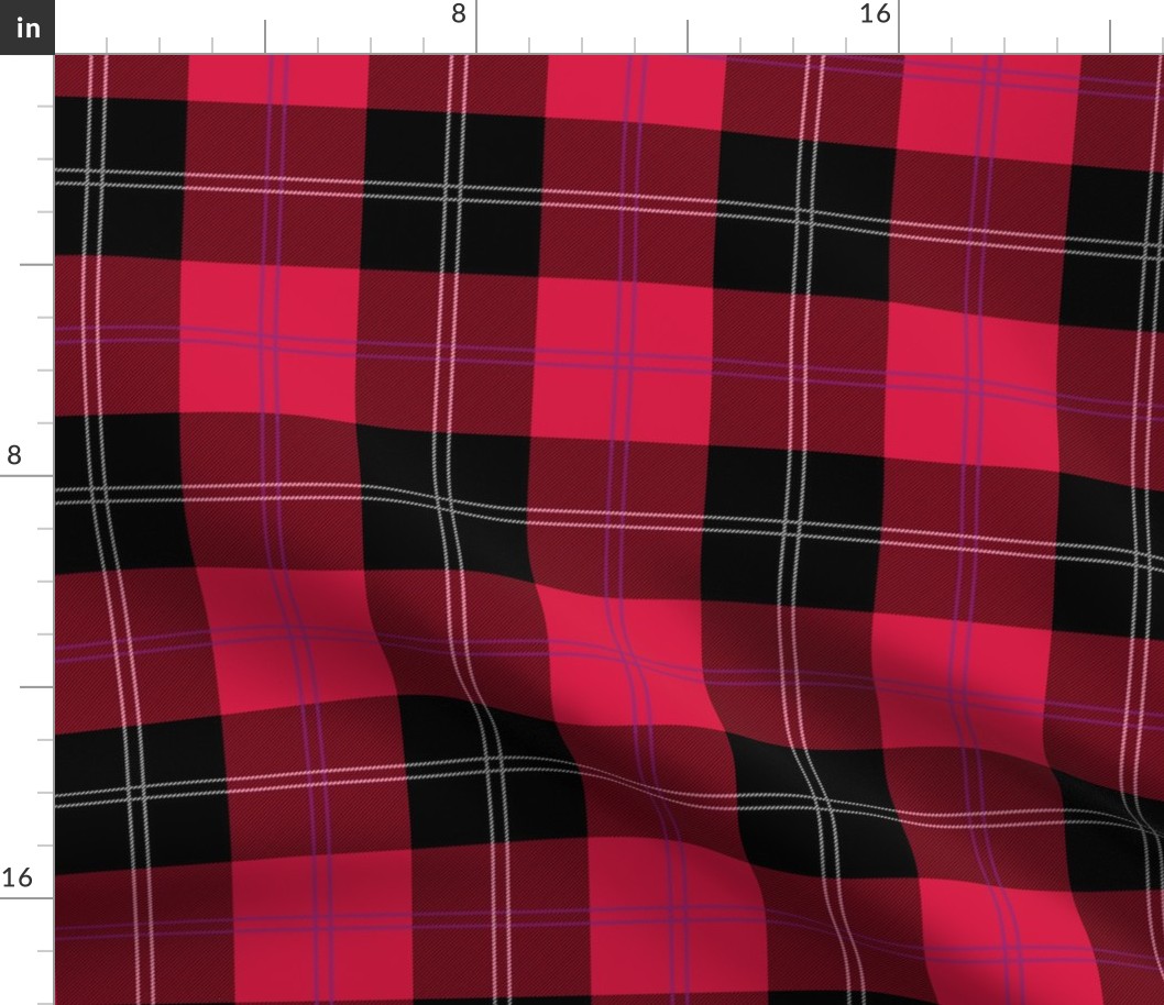 Ramsay Tartan in Red