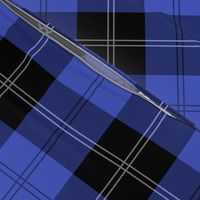 Ramsay Hunting Tartan in Blue