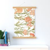 Carnation Border Print