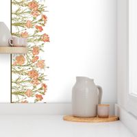 Carnation Border Print