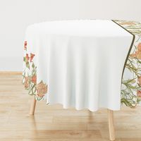 Carnation Border Print