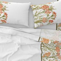 Carnation Border Print