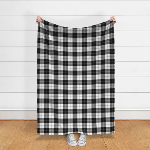 Ramsay Tartan in Black and White