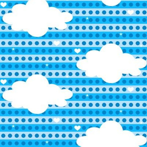 Heavenly Clouds! - Chompa Chompa - 8BitHeaven  - Â© PinkSodaPop 4ComputerHeaven.com