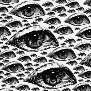 Eyes Fabric, Wallpaper and Home Decor