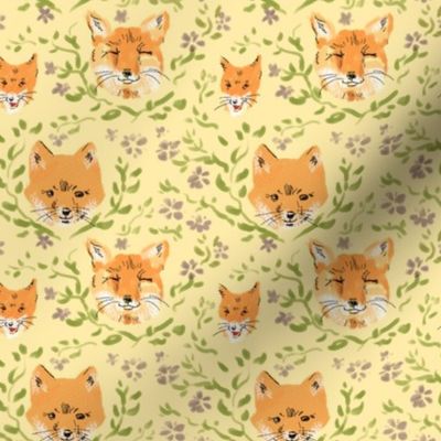 Foxes and Flowers