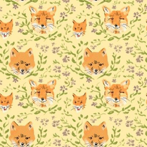 Foxes and Flowers