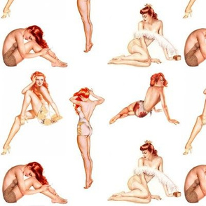 Redhead Pin-up